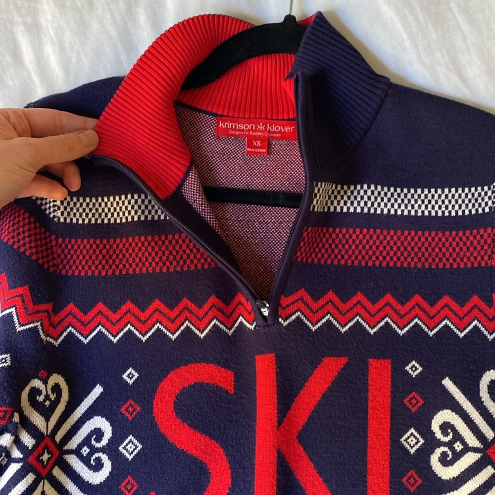 Apres Ski Quarter Zip Sweater - Picture 2 of 2